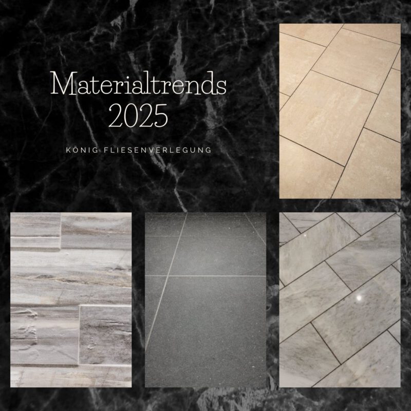 Optische Darstellung der Materialtrends 2025