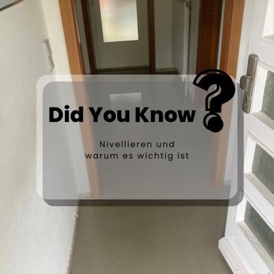 Was versteht man unter nivellieren?