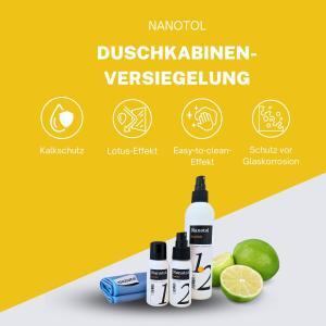 Nanotol Duschkabinen Versiegelungs-Set Vorteile