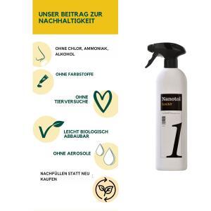 Nanotol Sanitär Cleaner Konzentrat Vorteile